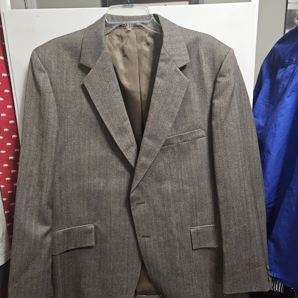 Men's Classic Brown Blazer Warren Sewell 44L